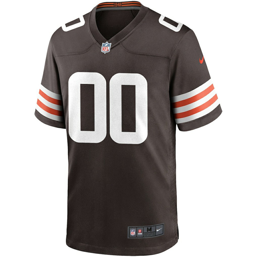Cleveland Browns Custom Game Jersey - Brown | Nike for sale