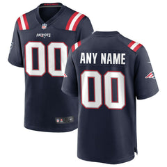 New England Patriots Custom Game Jersey - Navy | Nike discount