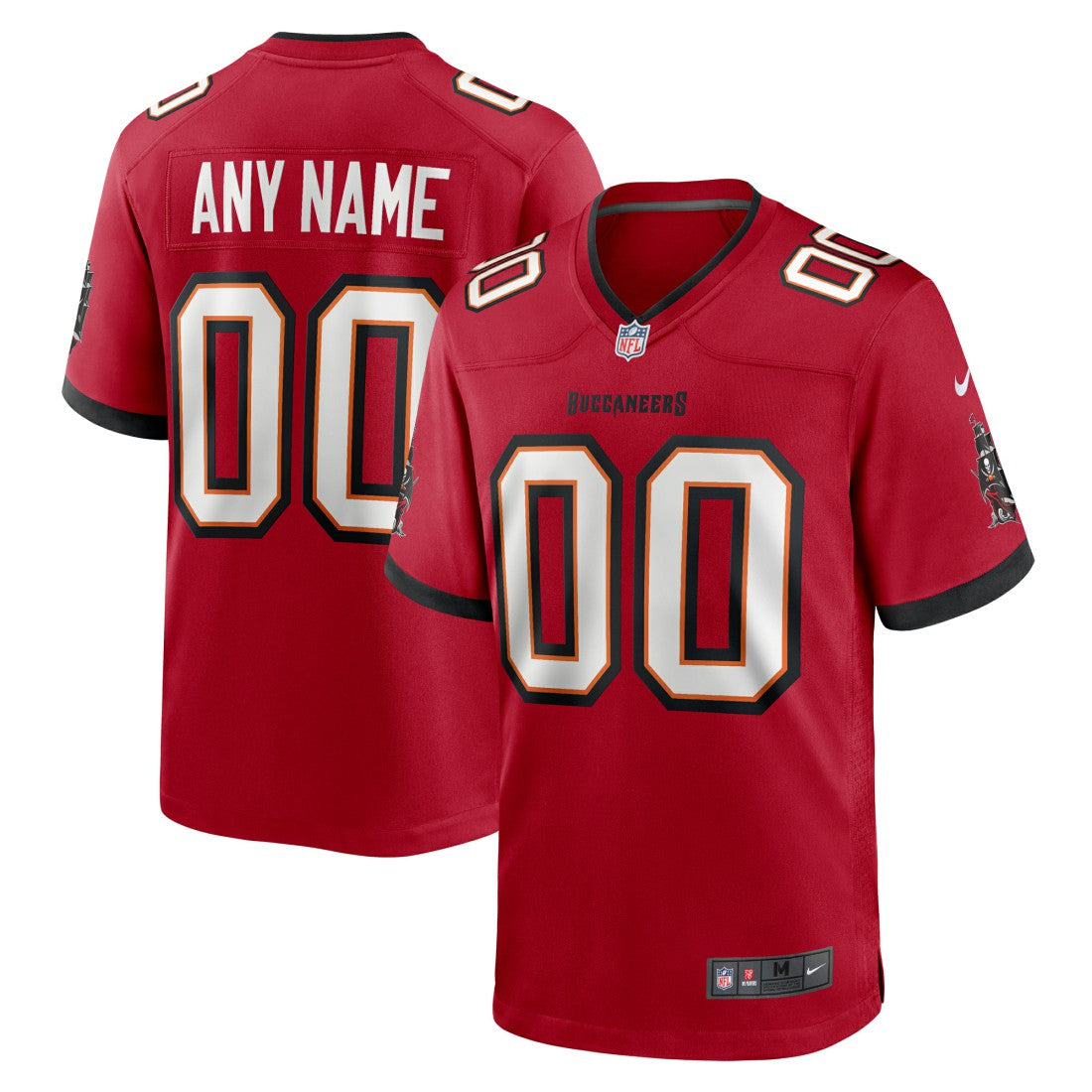 Men's Red Tampa Bay Buccaneers Team Custom Game Jersey | Nike outlet