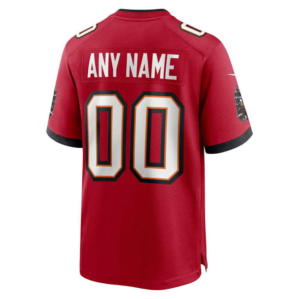 Men's Red Tampa Bay Buccaneers Team Custom Game Jersey | Nike outlet