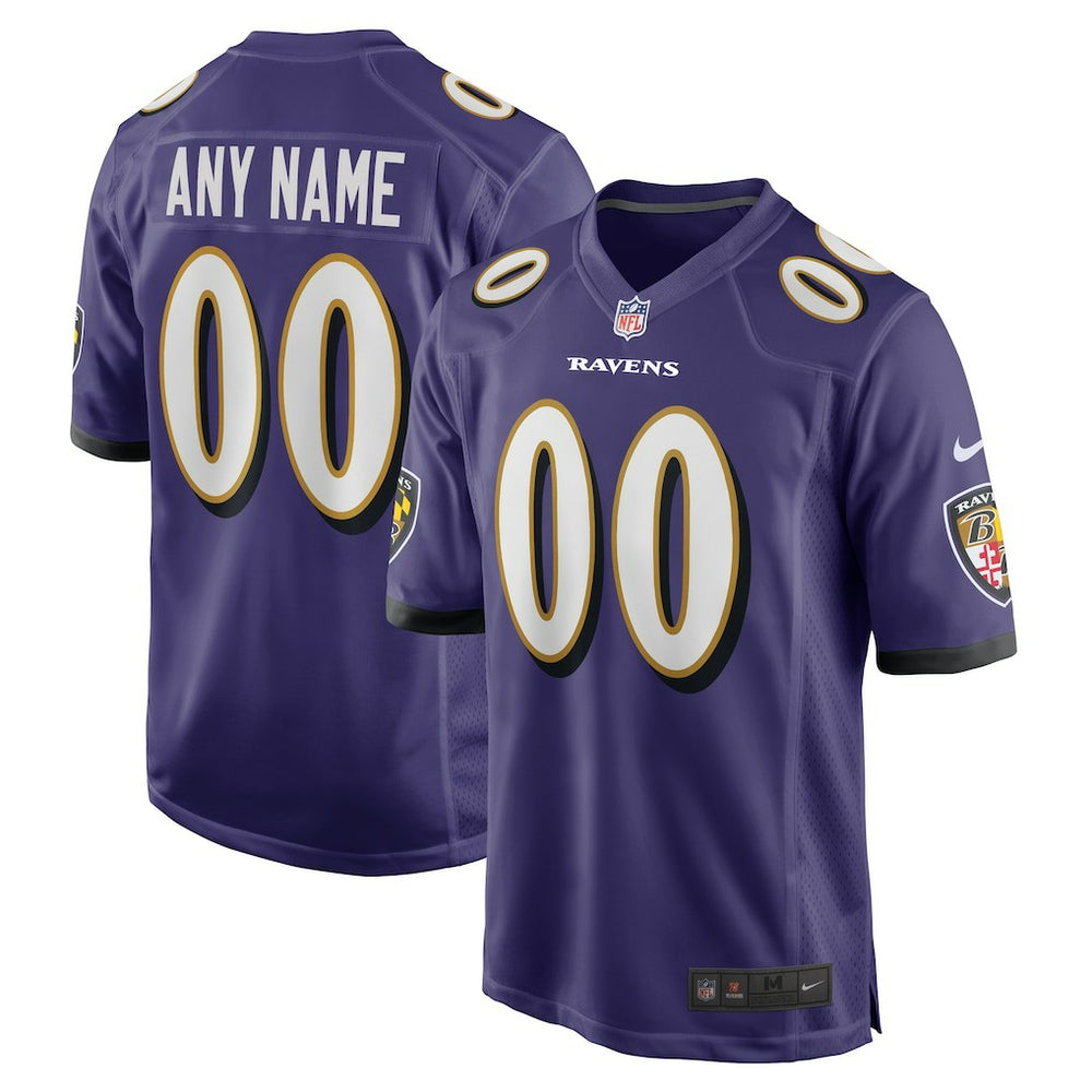 Baltimore Ravens Custom Game Jersey - Purple | Nike on sale