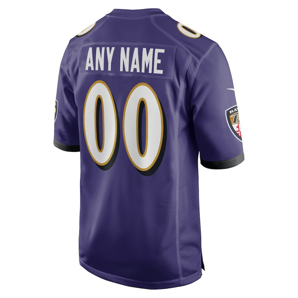 Baltimore Ravens Custom Game Jersey - Purple | Nike on sale