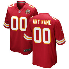 Kansas City Chiefs Custom Game Jersey - Red | Nike sale