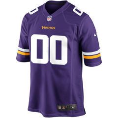 Minnesota Vikings Custom Game Jersey - Purple | Nike cheap