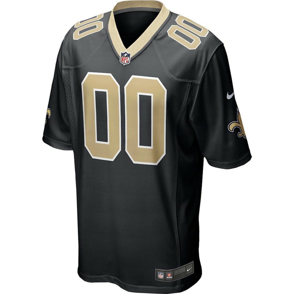 New Orleans Saints Custom Game Jersey - Black | Nike on sale