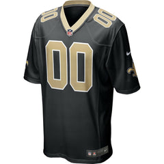 New Orleans Saints Custom Game Jersey - Black | Nike on sale