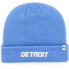 Detroit Lions '47 Youth Basic Cuffed Knit Hat - Blue discount