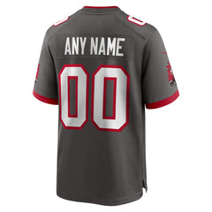 Tampa Bay Buccaneers Alternate Custom Game Jersey - Pewter | Nike outlet