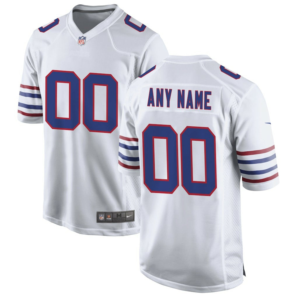 Buffalo Bills Alternate Custom Game Jersey - White | Nike on sale