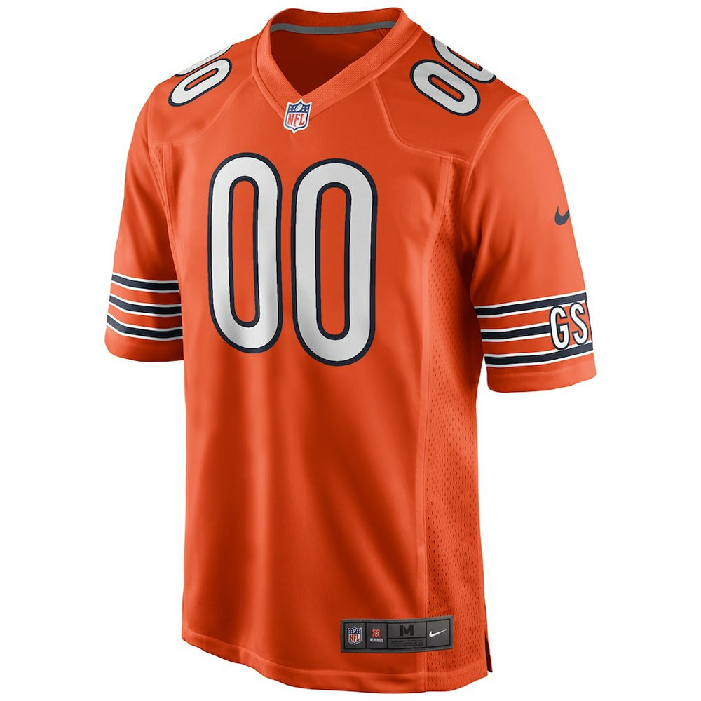 Chicago Bears Alternate Custom Game Jersey - Orange | Nike cheap