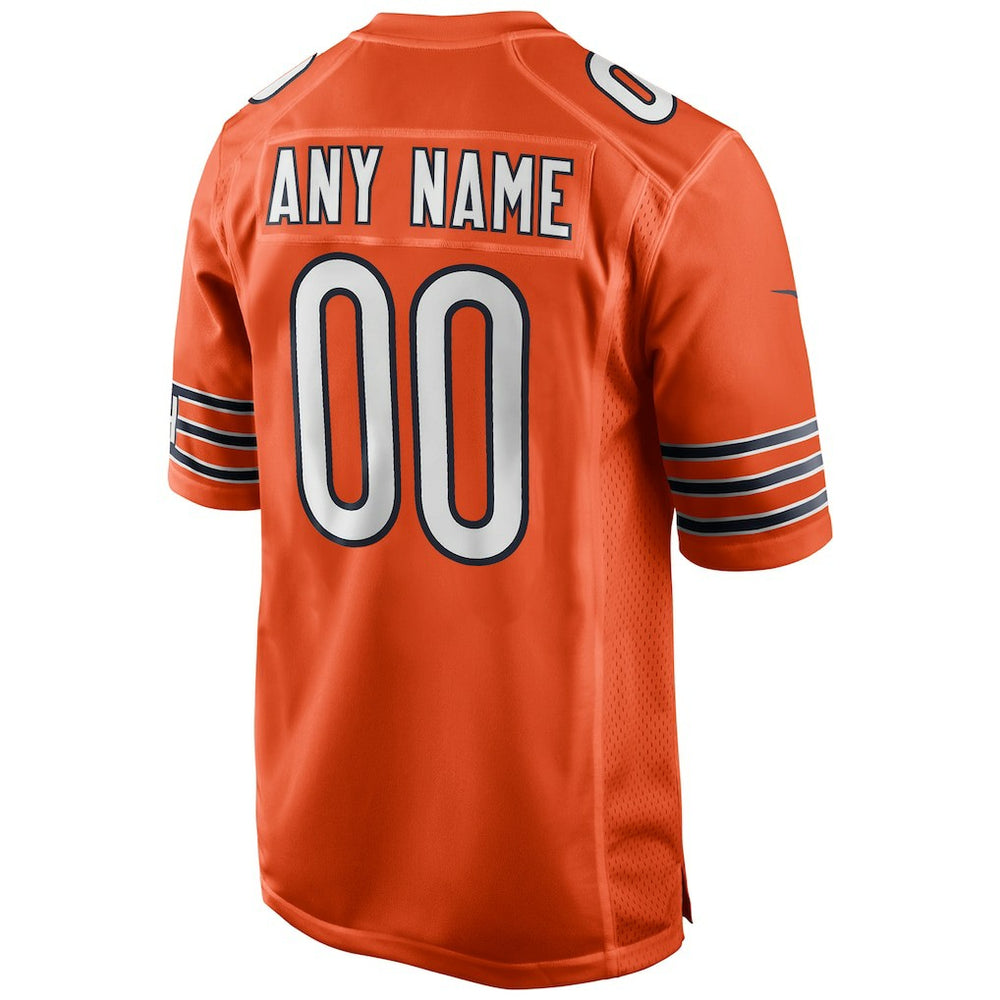 Chicago Bears Alternate Custom Game Jersey - Orange | Nike cheap