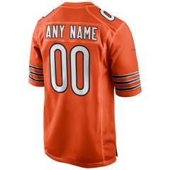Chicago Bears Alternate Custom Game Jersey - Orange | Nike cheap