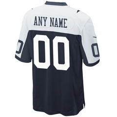 Dallas Cowboys Alternate Custom Game Jersey - Navy | Nike outlet