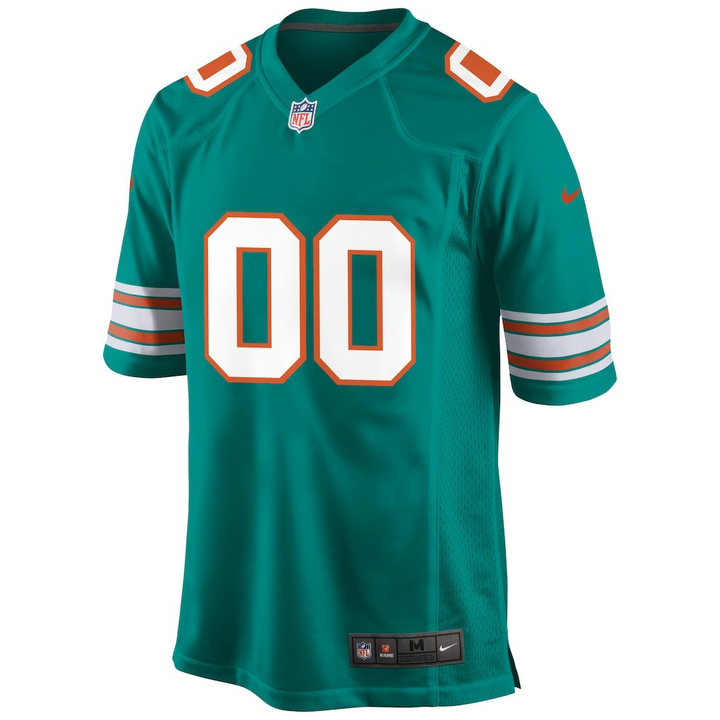 Miami Dolphins Alternate Custom Game Jersey - Aqua | Nike online