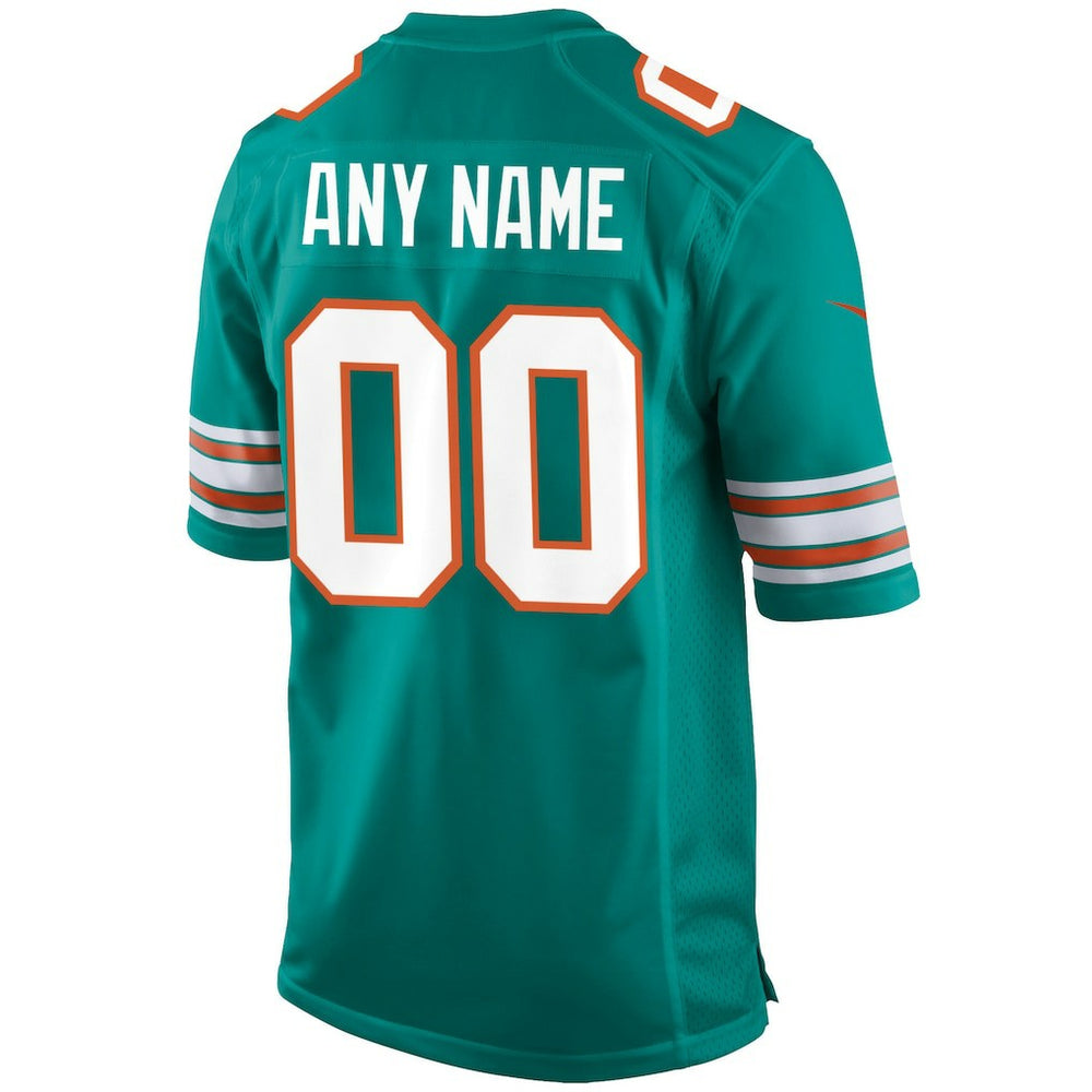 Miami Dolphins Alternate Custom Game Jersey - Aqua | Nike online