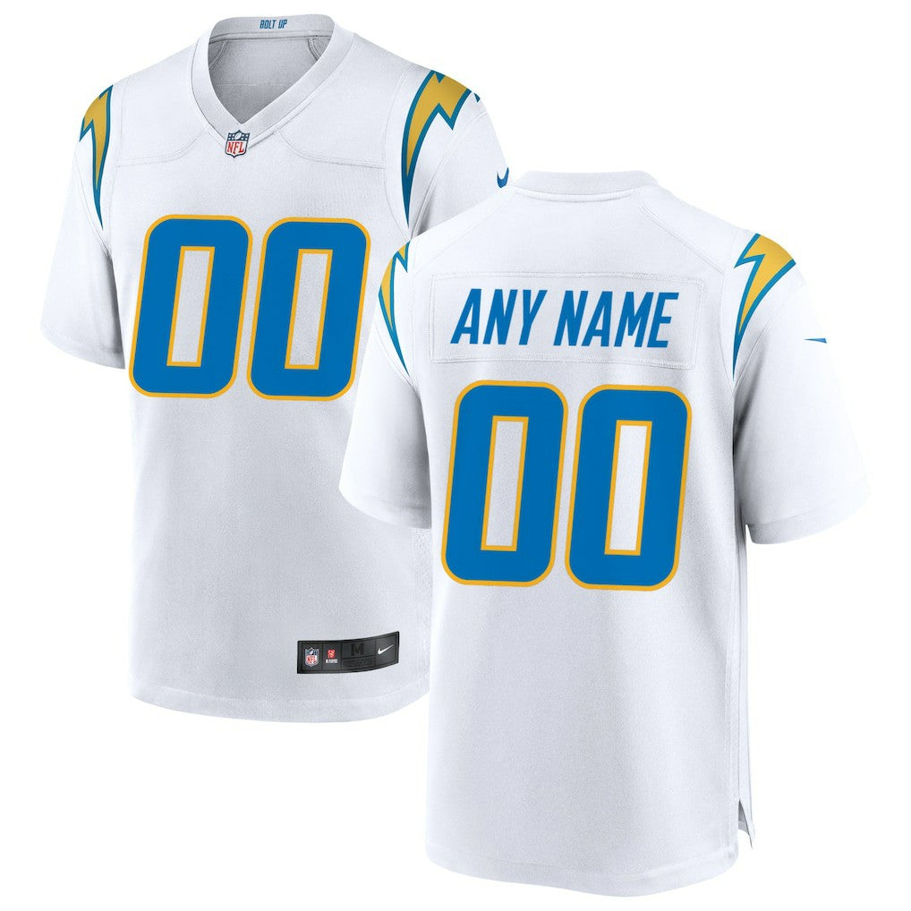 Los Angeles Chargers Custom Game Jersey - White | Nike discount