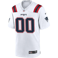 New England Patriots Custom Game Jersey - White | Nike on sale
