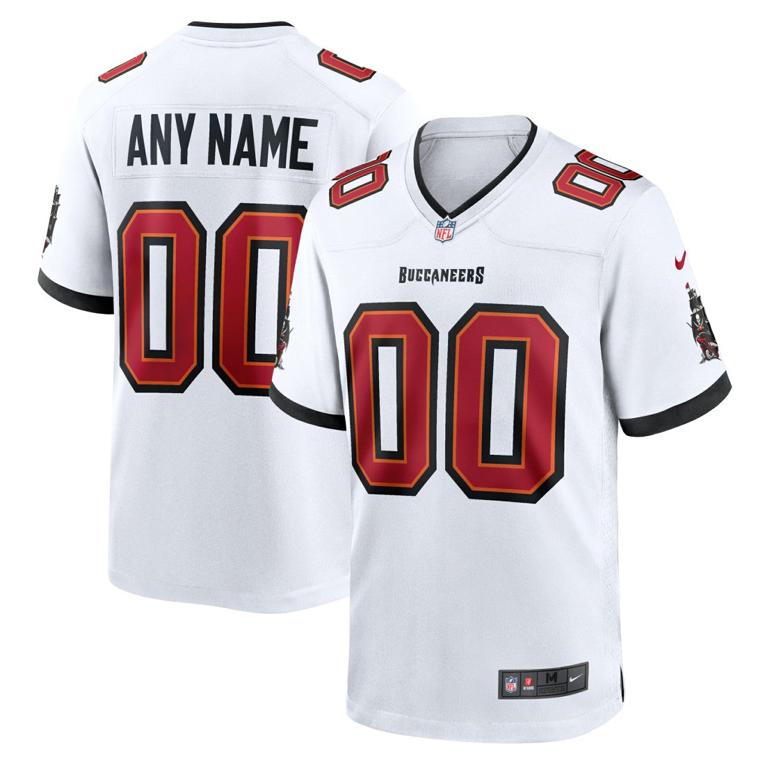 Men's White Tampa Bay Buccaneers White Custom Game Jersey | Nike on sale