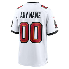 Men's White Tampa Bay Buccaneers White Custom Game Jersey | Nike on sale
