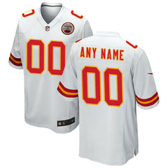 Kansas City Chiefs Custom Game Jersey - White | Nike cheap