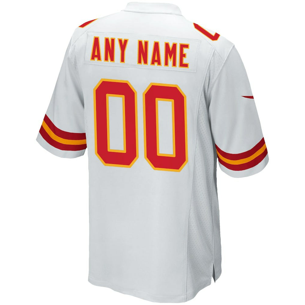 Kansas City Chiefs Custom Game Jersey - White | Nike cheap