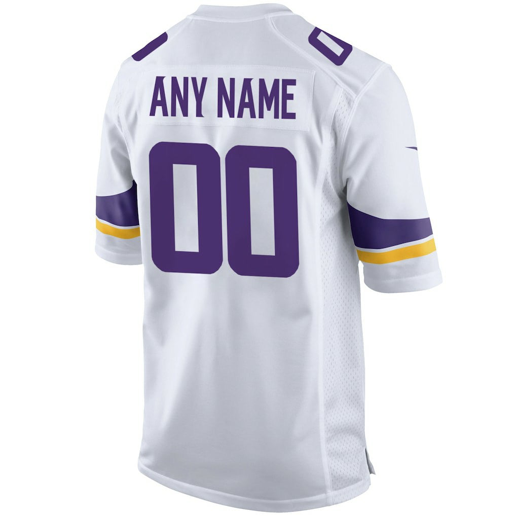 Minnesota Vikings Custom Game Jersey - White | Nike outlet
