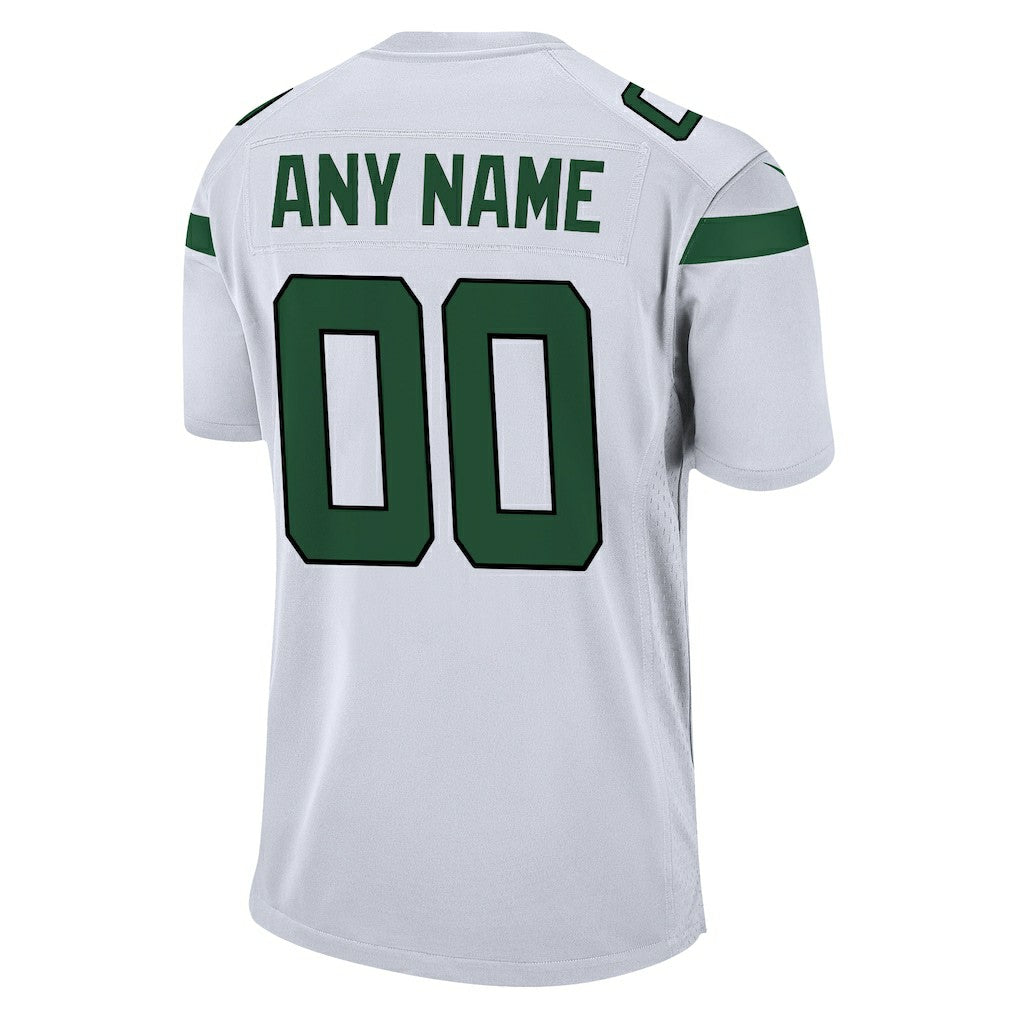 New York Jets Custom Game Jersey - White | Nike on sale