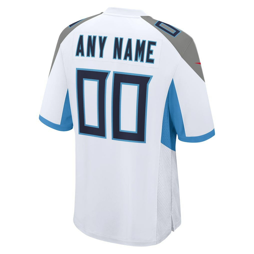Tennessee Titans Custom Game Jersey - White | Nike for sale