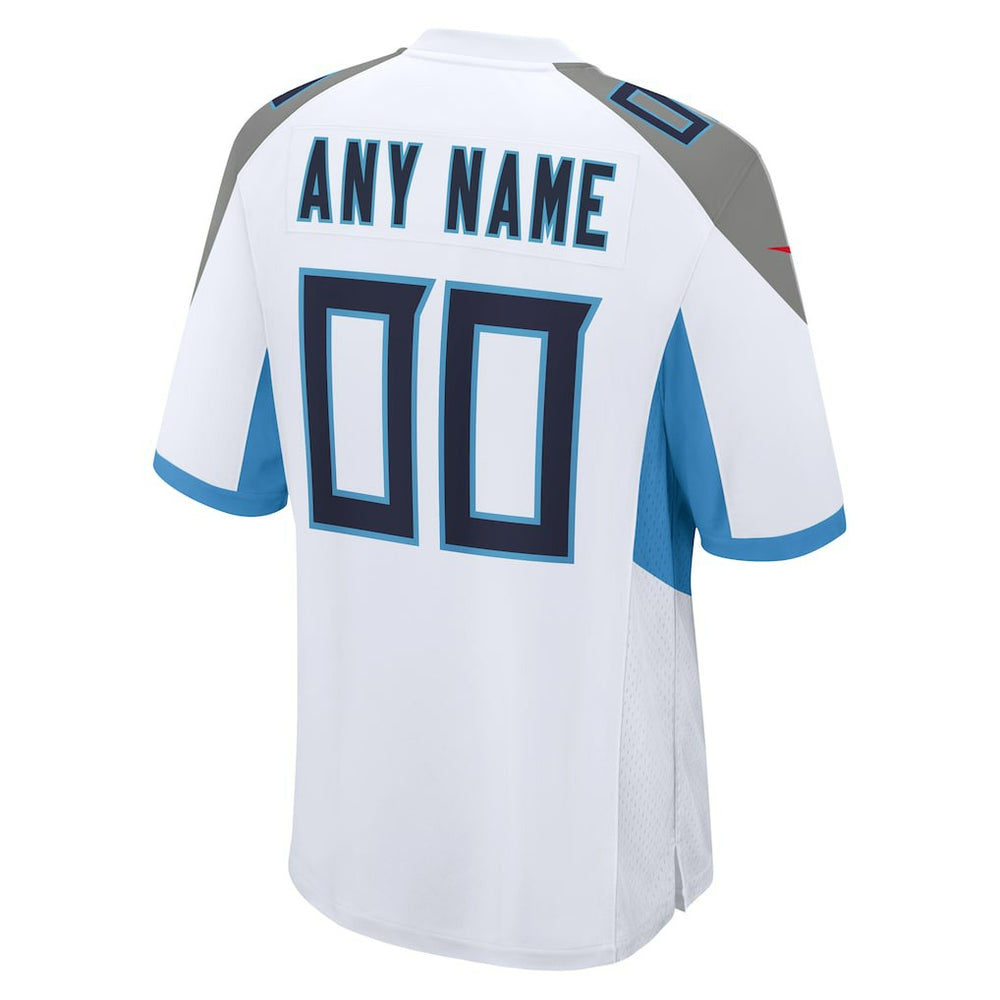Tennessee Titans Custom Game Jersey - White | Nike for sale