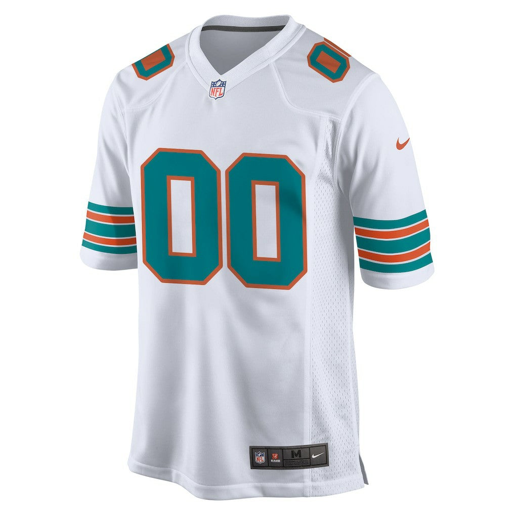 Miami Dolphins Alternate Custom Game Jersey - White | Nike cheap