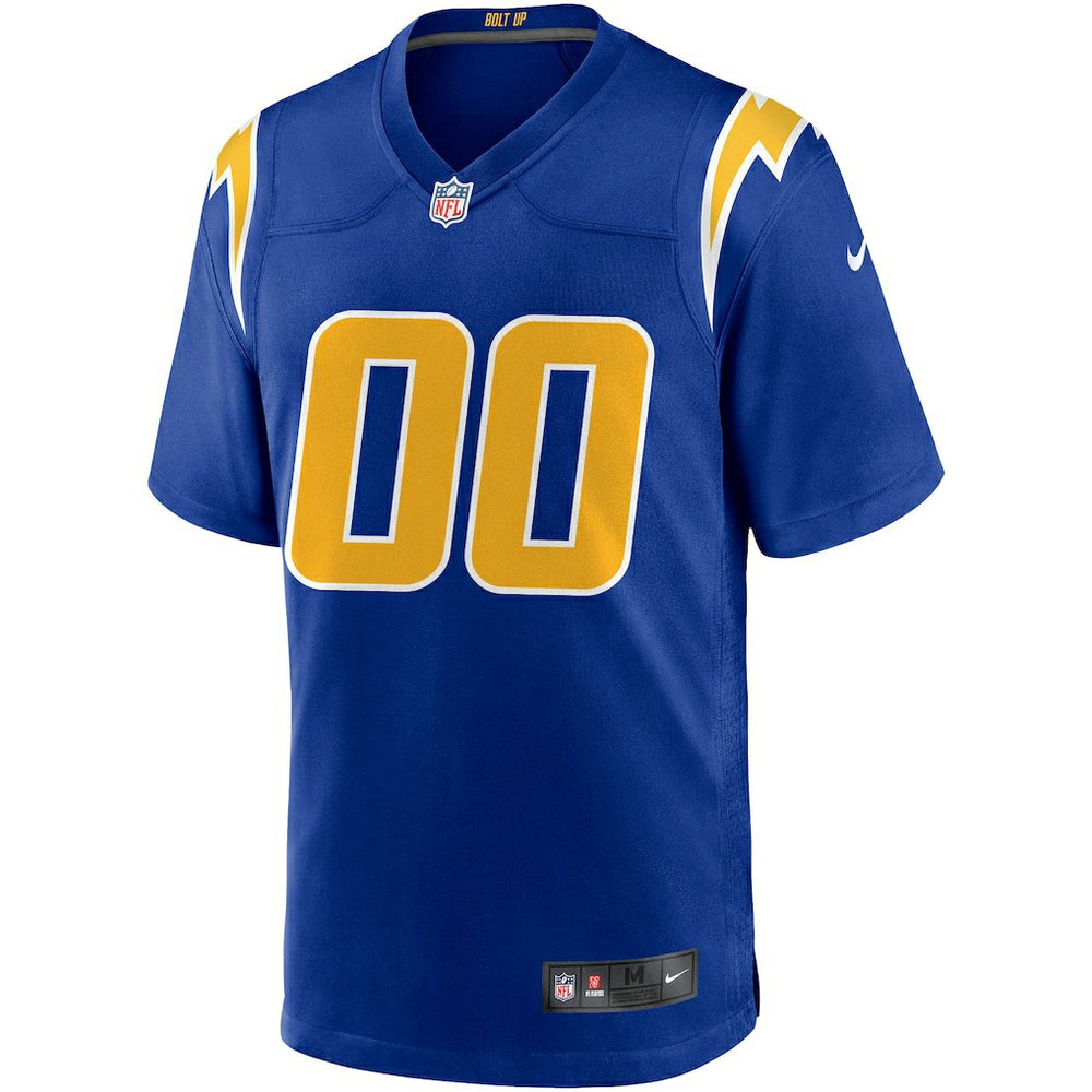 Los Angeles Chargers Alternate Custom Game Jersey - Royal | Nike for sale