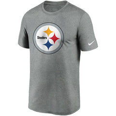 Pittsburgh Steelers Logo Essential Legend Performance T-Shirt - Heathered Charcoal | Nike for sale