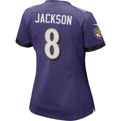 Lamar Jackson Baltimore Ravens Women's Game Jersey - Purple | Nike outlet