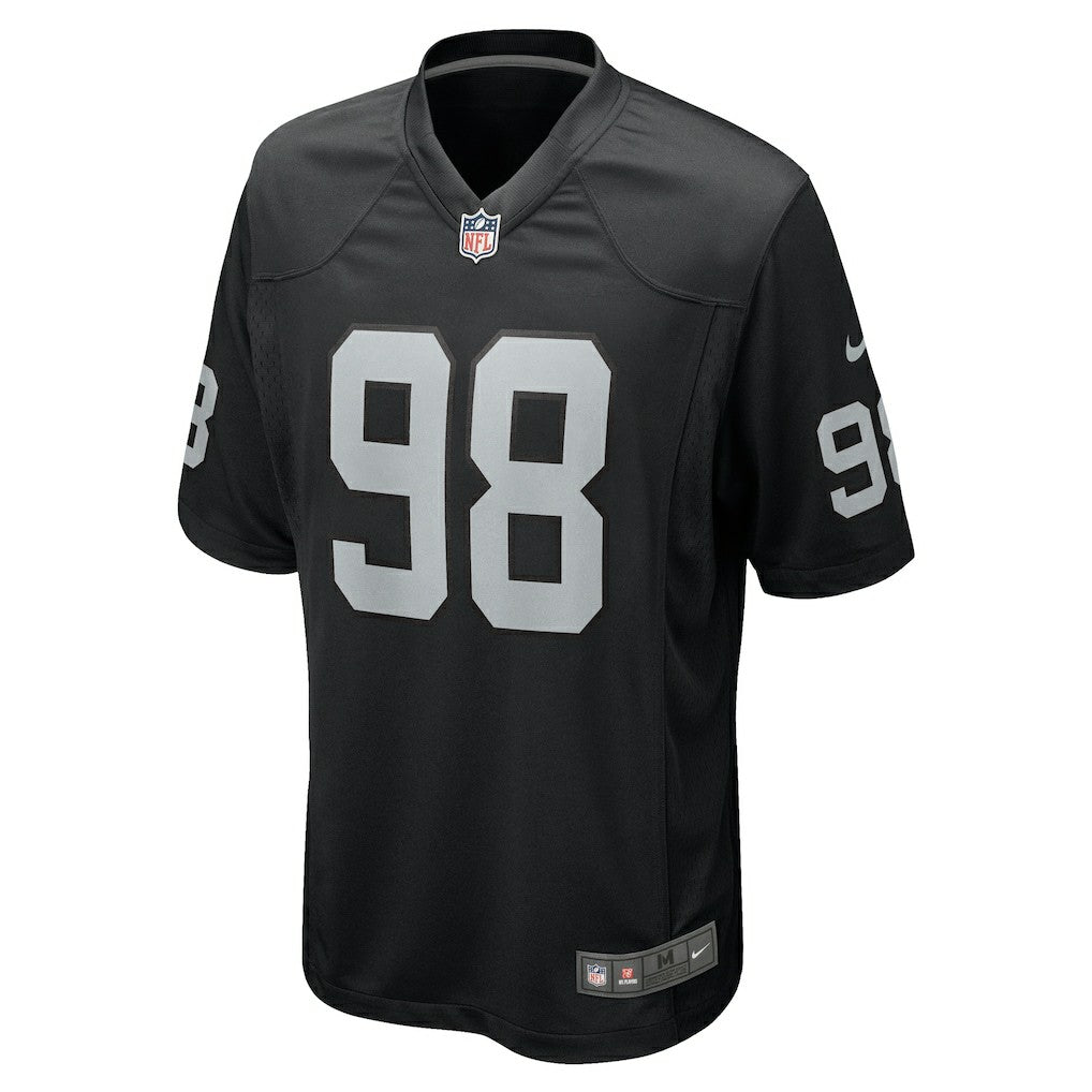 Maxx Crosby Las Vegas Raiders Game Jersey - Black | Nike for sale
