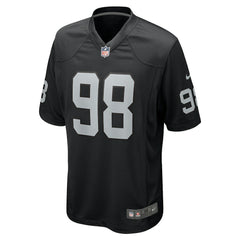 Maxx Crosby Las Vegas Raiders Game Jersey - Black | Nike for sale