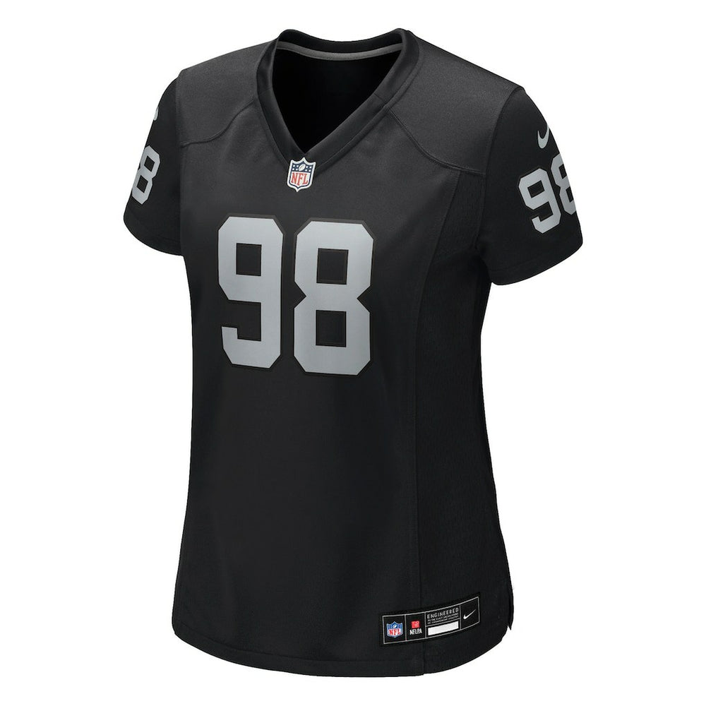 Maxx Crosby Las Vegas Raiders Women's Jersey - Black | Nike cheap