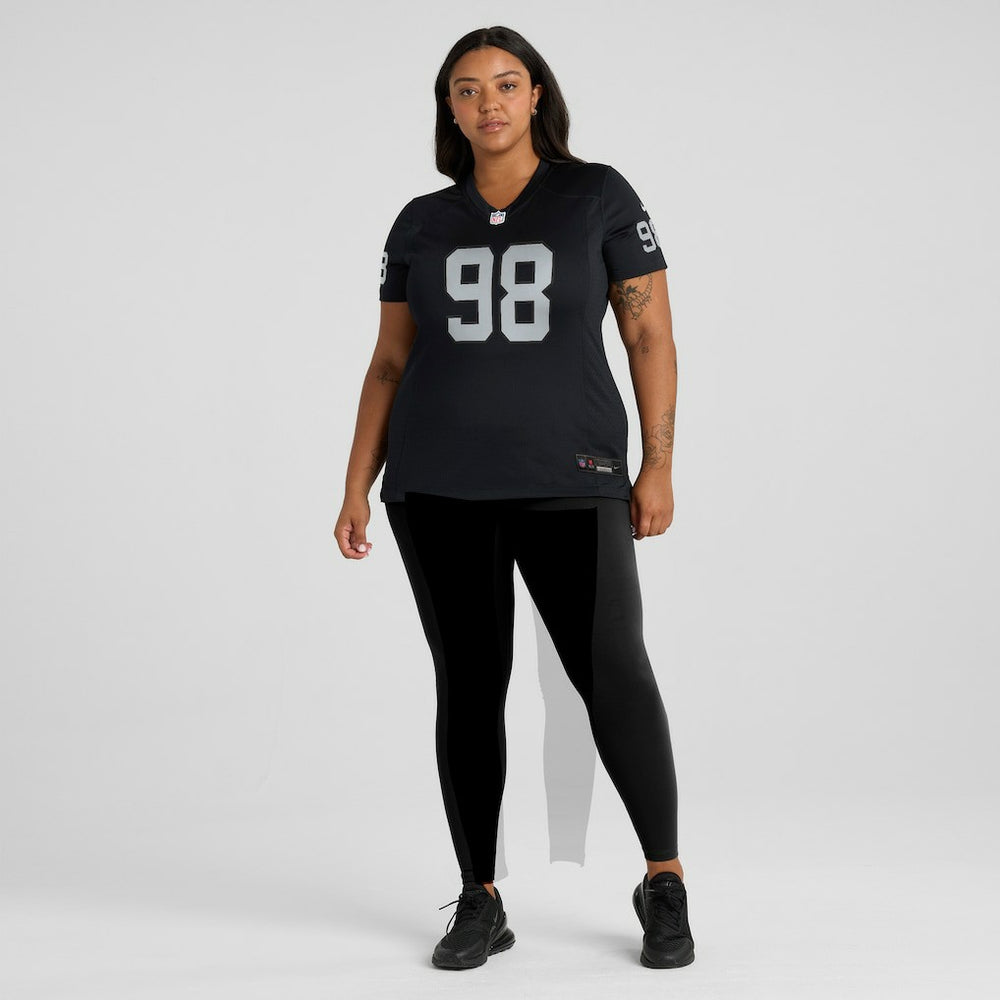 Maxx Crosby Las Vegas Raiders Women's Jersey - Black | Nike cheap