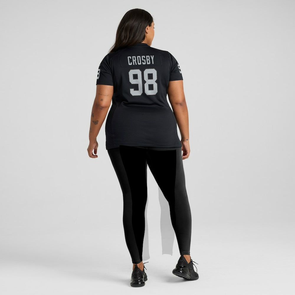 Maxx Crosby Las Vegas Raiders Women's Jersey - Black | Nike cheap