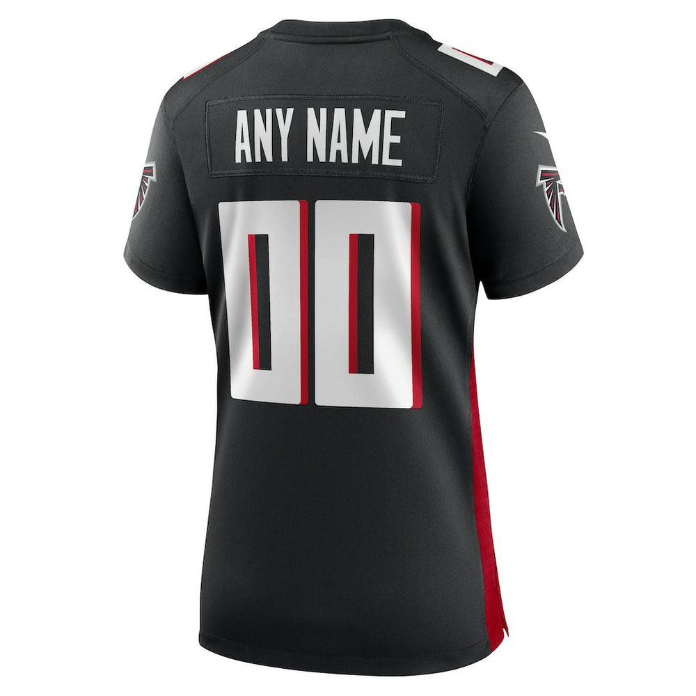 Atlanta Falcons Women's Custom Game Jersey - Black | Nike for sale