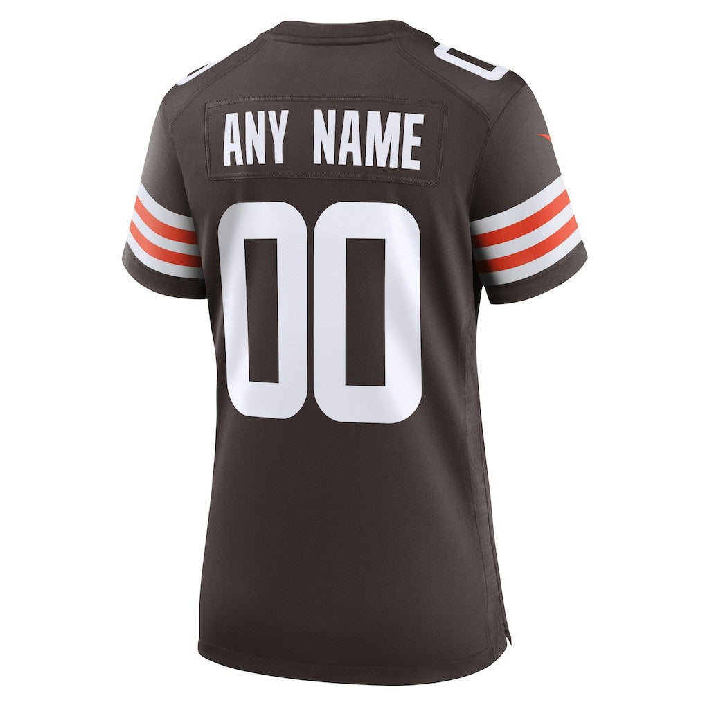 Cleveland Browns Women's Custom Game Jersey - Brown | Nike sale