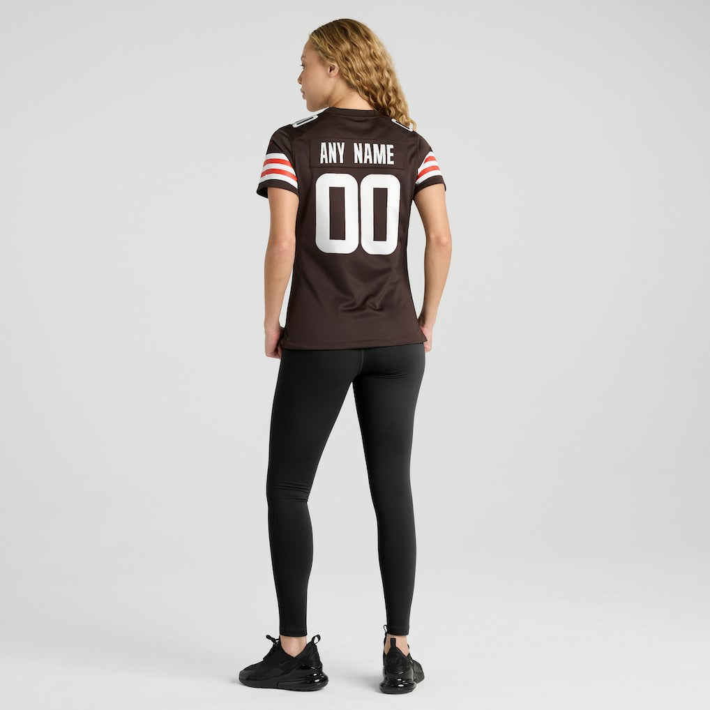 Cleveland Browns Women's Custom Game Jersey - Brown | Nike sale