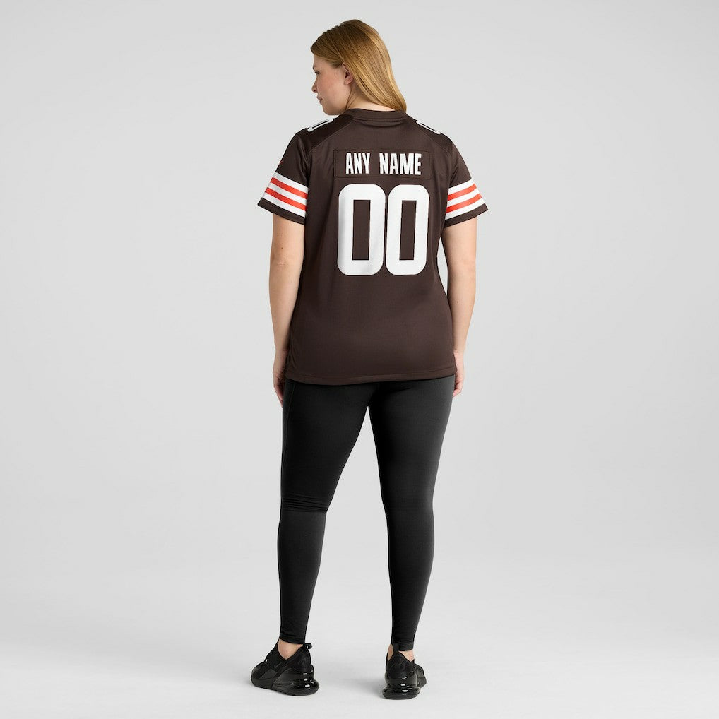 Cleveland Browns Women's Custom Game Jersey - Brown | Nike sale