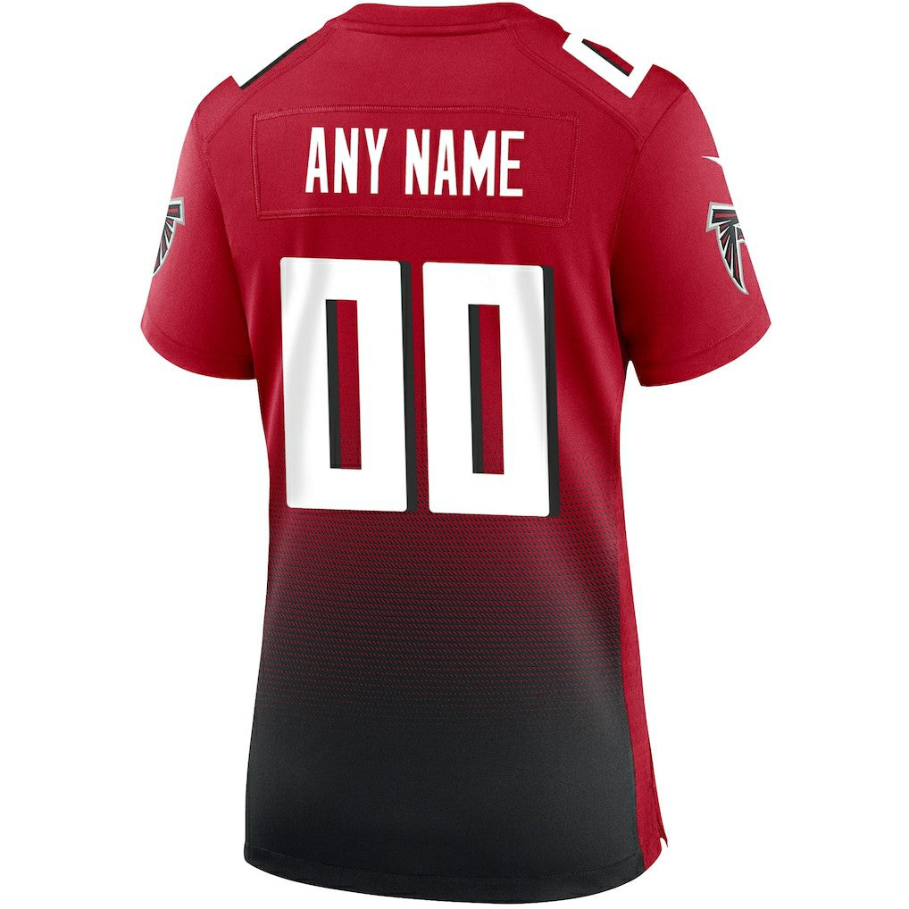 Atlanta Falcons Women's Alternate Custom Game Jersey - Red | Nike sale