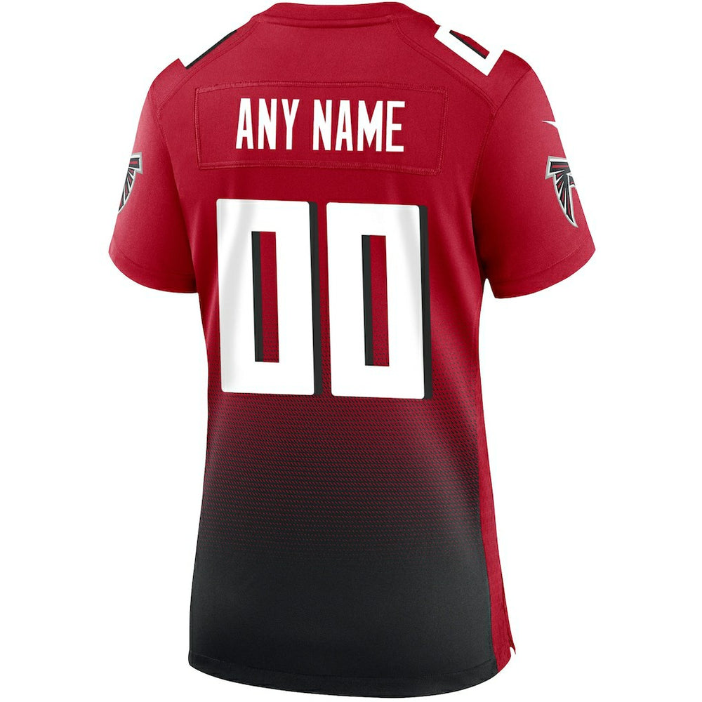 Atlanta Falcons Women's Alternate Custom Game Jersey - Red | Nike sale