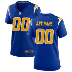 Los Angeles Chargers Women's Alternate Custom Game Jersey - Royal | Nike for sale