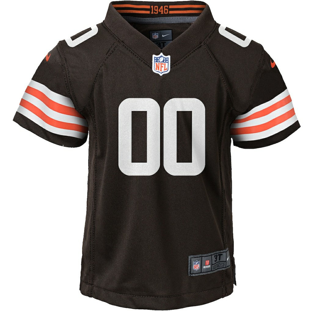 Cleveland Browns Youth Custom Game Jersey - Brown | Nike outlet