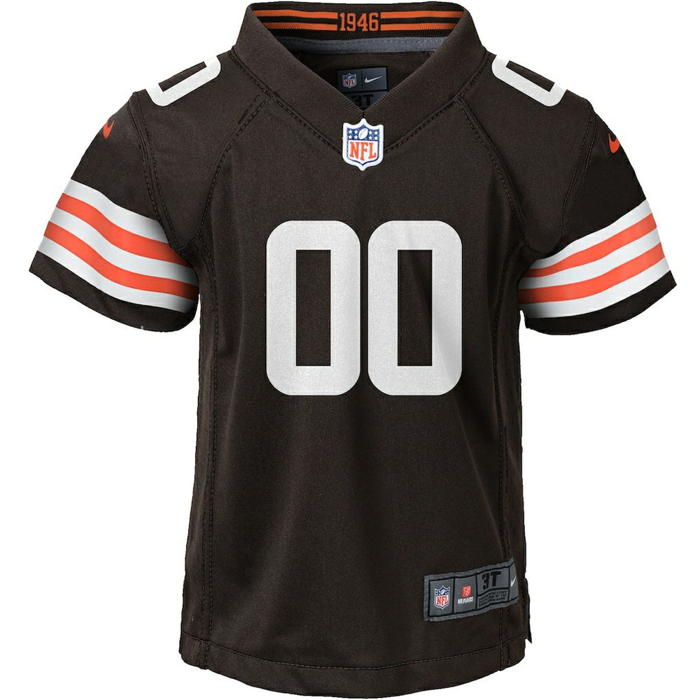 Cleveland Browns Youth Custom Game Jersey - Brown | Nike outlet