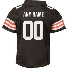 Cleveland Browns Youth Custom Game Jersey - Brown | Nike outlet