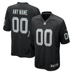 Las Vegas Raiders Youth Custom Game Jersey - Black | Nike discount