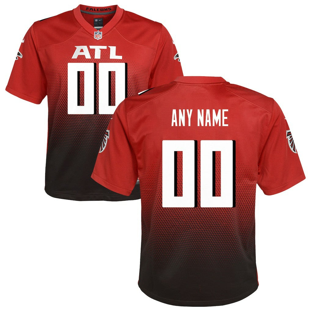 Atlanta Falcons Youth Alternate Custom Game Jersey - Red | Nike sale